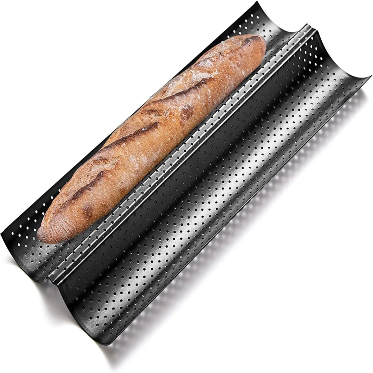 Moule à baguette perforé antiadhésif