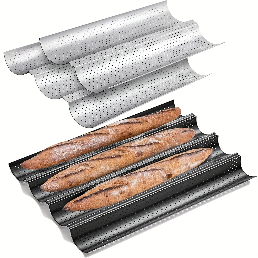 Moule à baguette perforé antiadhésif