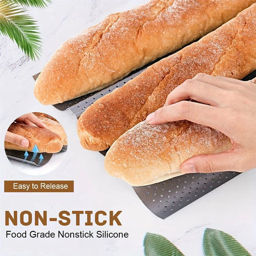 Moule à baguette perforé antiadhésif